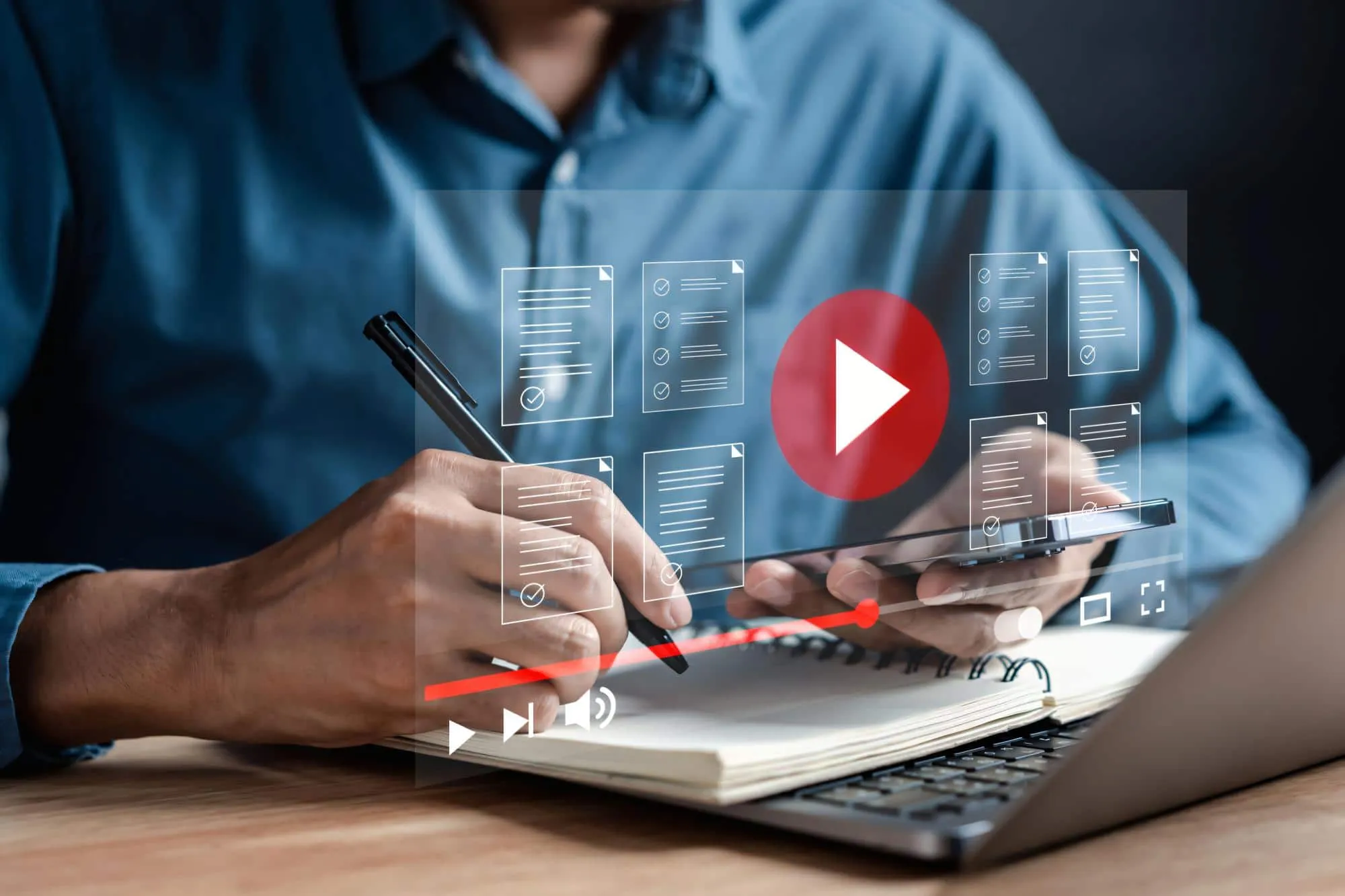 Image à la une de l'article : Écrire un script vidéo B2B pour LinkedIn